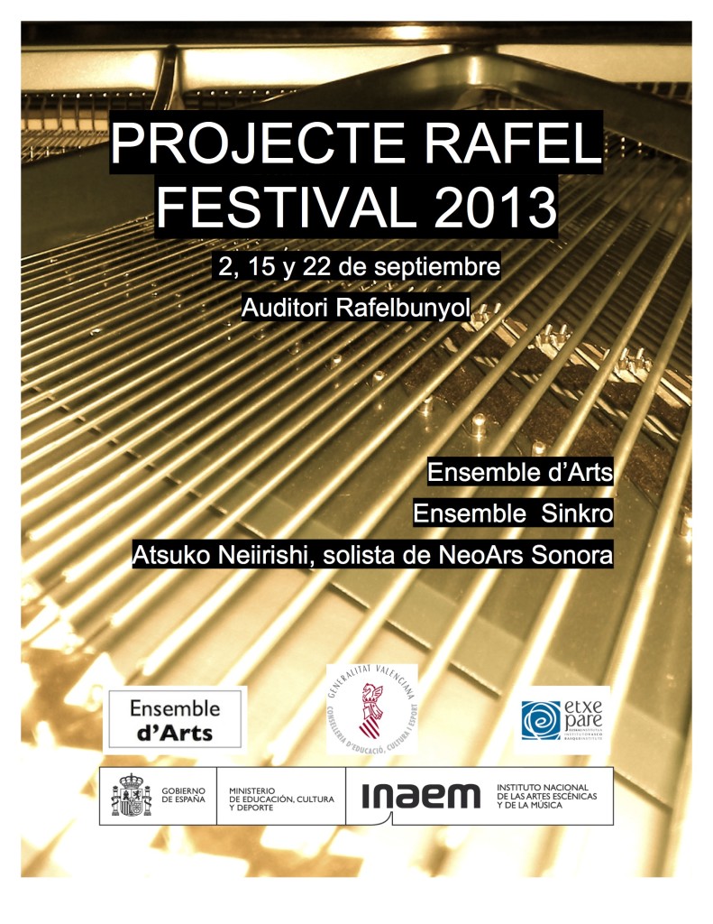 Projecte Rafel Festival 2013